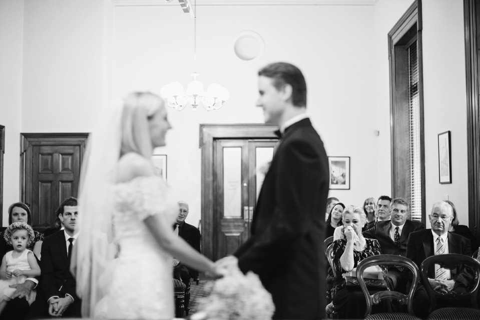Treasury Building Small Wedding ceremony